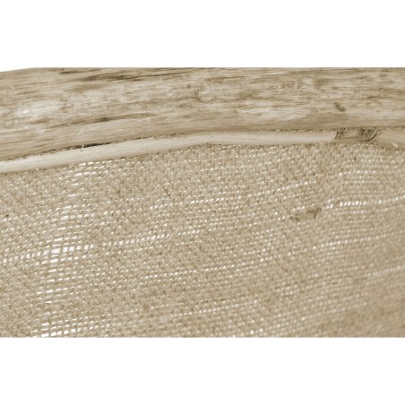 Poltrona DKD Home Decor Bianco Marrone 66 x 50 x 90 cm