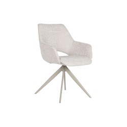 Sedia da Sala da Pranzo Home ESPRIT Beige 61 x 60 x 82 cm