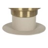 Tavolo aggiuntivo Home ESPRIT Crema Dorato 46 x 46 x 52 cm