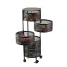 Tavolo aggiuntivo Home ESPRIT Nero