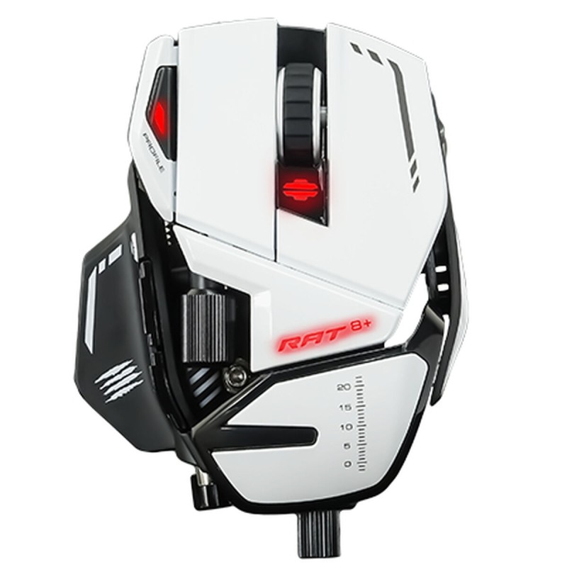 Mouse Mad Catz MR05DCINWH000-0 Bianco 16000 dpi Mouse Mad Catz MR05DCINWH000-0 Bianco 16000 dpi