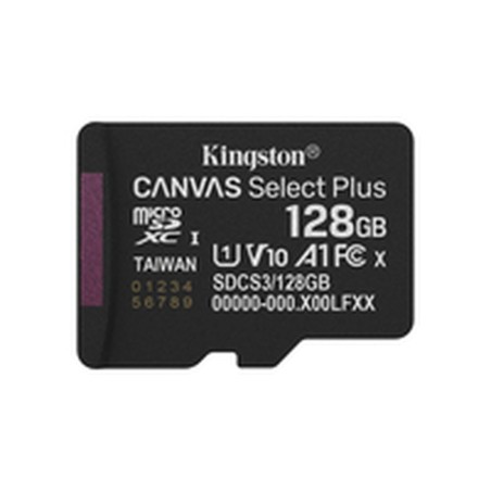 Scheda Di Memoria Micro SD con Adattatore Kingston SDCS3/128GBSP 128 GB