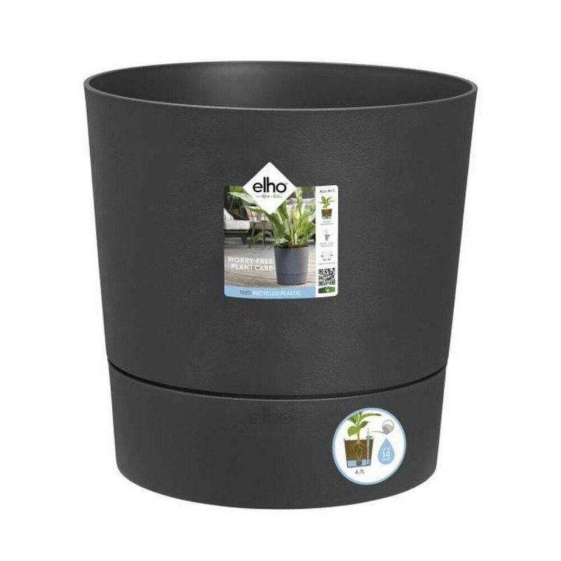 Vaso Elho Grigio scuro Ø 34,5 cm Vaso Elho Grigio scuro Ø 34,5 cm