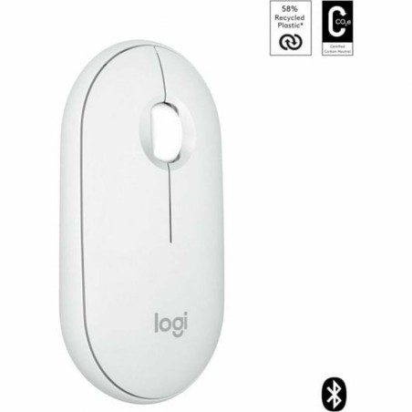 Mouse Logitech 910-007013 Bianco 4000 dpi