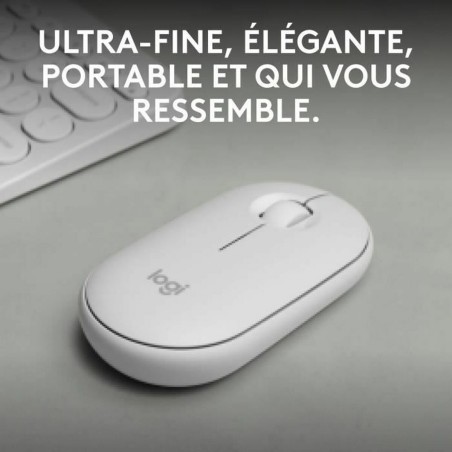 Mouse Logitech 910-007013 Bianco 4000 dpi