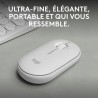 Mouse Logitech 910-007013 Bianco 4000 dpi