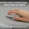 Mouse Logitech 910-007013 Bianco 4000 dpi