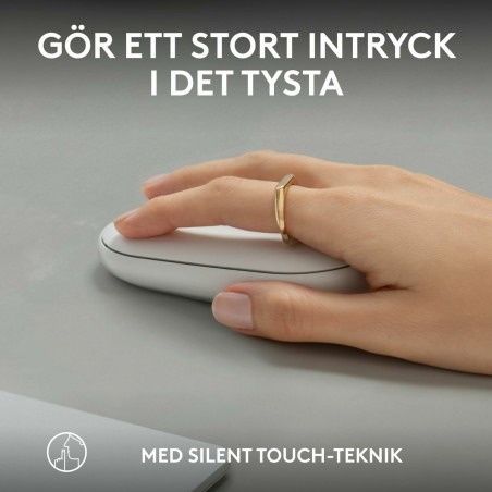 Mouse Logitech 910-007013 Bianco 4000 dpi