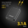 Power Bank INTENSO XS10000 Nero 10000 mAh