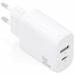 Caricabatterie da Parete Aisens A110-0923 Bianco 30 W