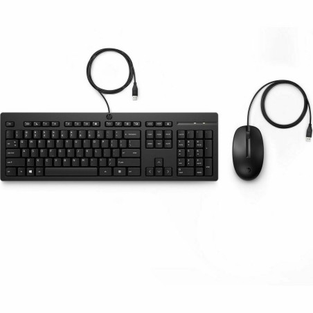 Tastiera e Mouse HP 286J4AA Nero Qwerty in Spagnolo