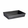 Stampo Rettangolare Kinvara CK31470 Grigio scuro Metallo Acciaio al carbonio 24 x 6,5 x 36,5 cm (12 Unità)