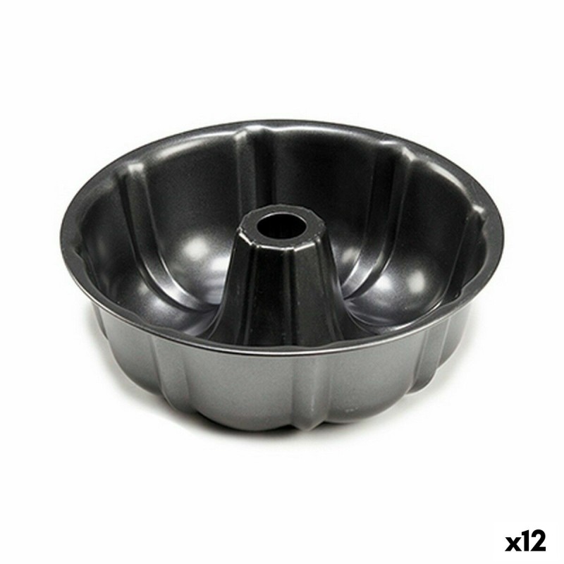 Stampo per Torte Kinvara CK62863-17 Grigio scuro Metallo Acciaio al carbonio 25,4 x 8 x 25,4 cm (12 Unità)