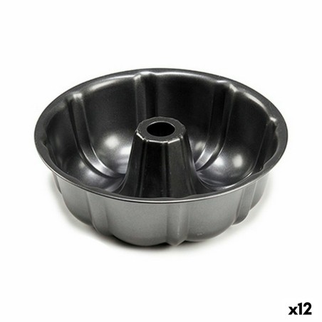 Stampo per Torte Kinvara CK62863-17 Grigio scuro Metallo Acciaio al carbonio 25,4 x 8 x 25,4 cm (12 Unità)