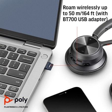 Auricolari Poly 77Z31AA Nero