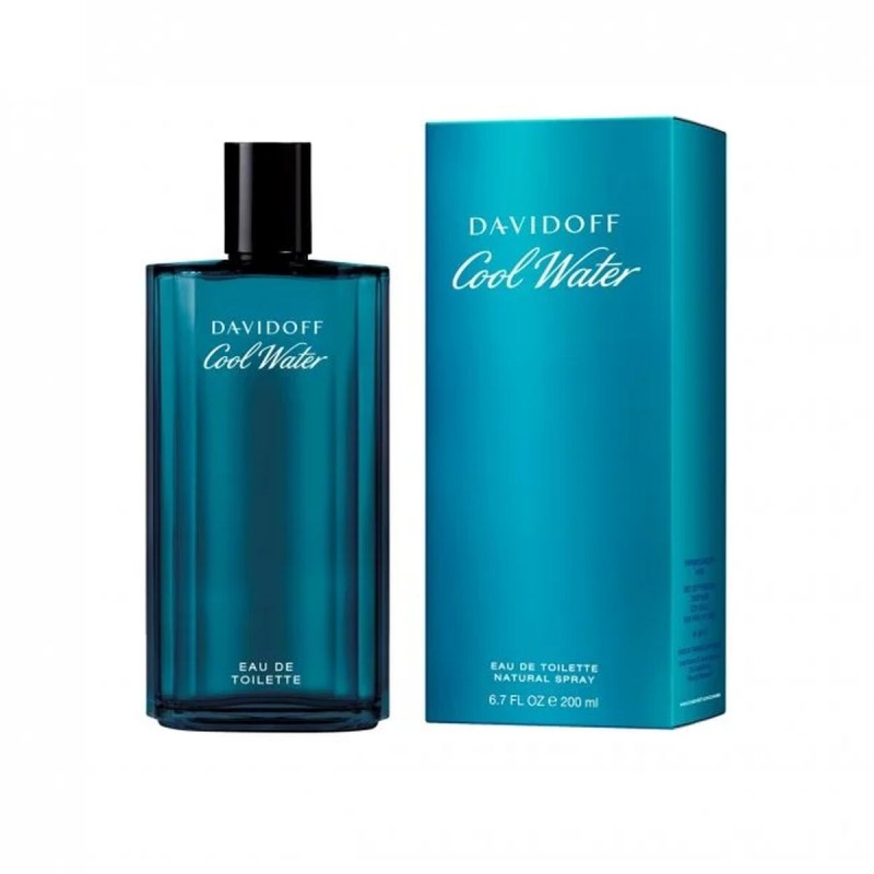 Profumo Uomo Davidoff Cool Water EDT 200 ml Profumo Uomo Davidoff Cool Water EDT 200 ml