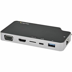 Hub USB Startech CDP2HVGUASPD 100 W 15 W