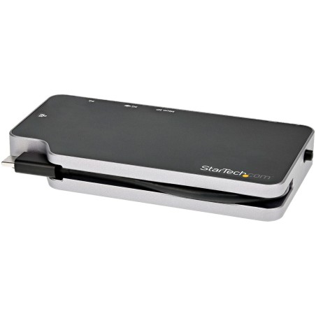 Hub USB Startech CDP2HVGUASPD 100 W 15 W