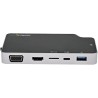 Hub USB Startech CDP2HVGUASPD 100 W 15 W