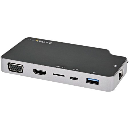 Hub USB Startech CDP2HVGUASPD 100 W 15 W