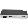 Hub USB Startech CDP2HVGUASPD 100 W 15 W