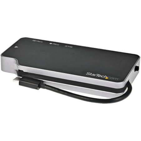 Hub USB Startech CDP2HVGUASPD 100 W 15 W