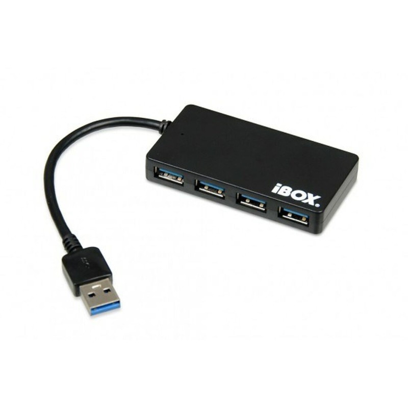 Hub USB Ibox IUH3F56 Nero Hub USB Ibox IUH3F56 Nero