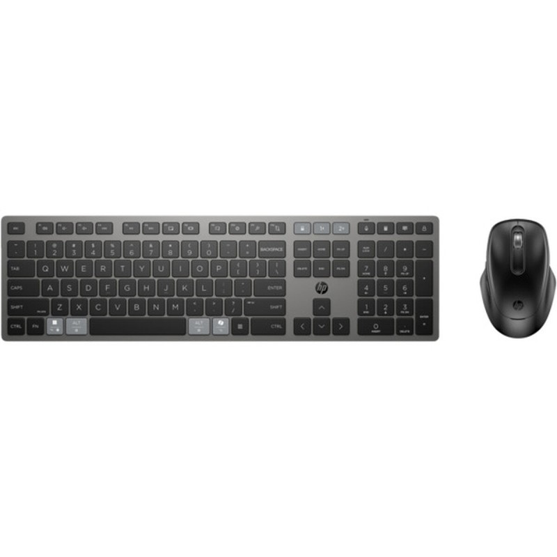 Tastiera e Mouse HP 9T5A9AAABE Nero Qwerty in Spagnolo Spagnolo Tastiera e Mouse HP 9T5A9AAABE Nero Qwerty in Spagnolo Spagnolo