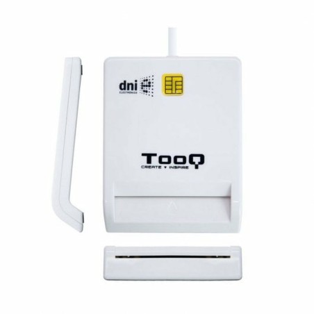 Lettore di Schede Intelligenti TooQ TQR-210W Bianco DNIe