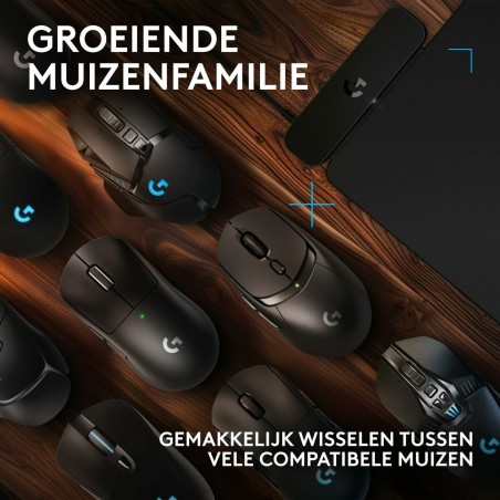 Tappetino Antiscivolo Logitech Nero