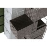 Cassettiera Home ESPRIT Verde Grigio Crema 24 x 18 x 68 cm (3 Unità)