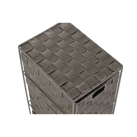 Cassettiera Home ESPRIT Verde Grigio Crema 24 x 18 x 68 cm (3 Unità)
