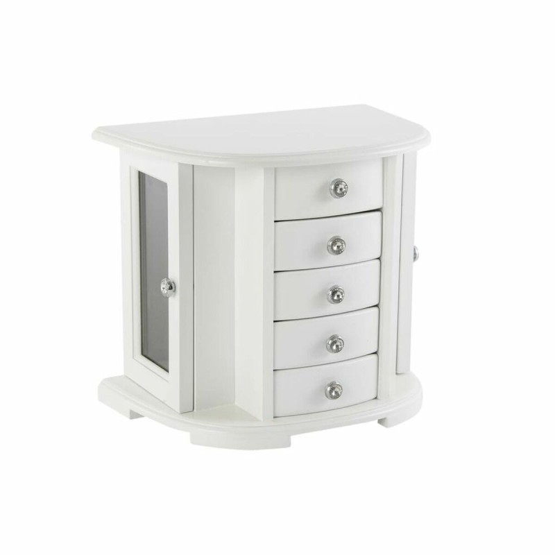 Scatola-Portagioie DKD Home Decor Velluto Romantico Specchio Legno MDF (26 x 18 x 23 cm) Scatola-Portagioie DKD Home Decor Velluto Romantico Specchio Legno MDF (26 x 18 x 23 cm)