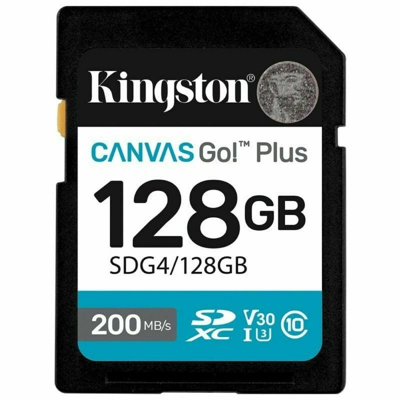 Scheda Di Memoria SDXC Kingston SDG4/128GB 128 GB Scheda Di Memoria SDXC Kingston SDG4/128GB 128 GB