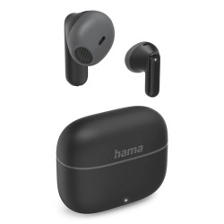 Auricolari Wireless con Custodia di Ricarica Hama 00221752 Nero
