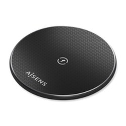 Caricabatterie Senza Fili Aisens ASCH-15W1WC058-BK Nero 15 W