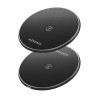 Caricabatterie Senza Fili Aisens ASCH-15W1WC058-BK Nero 15 W
