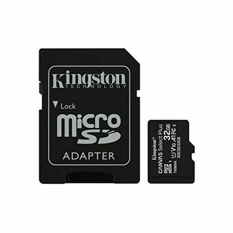 Scheda Di Memoria Micro SD con Adattatore Kingston Canvas Select Plus 32 GB