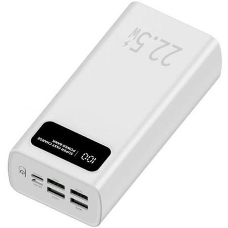 Powerbank LEOTEC LEPOW30W22W Bianco 30000 mAh