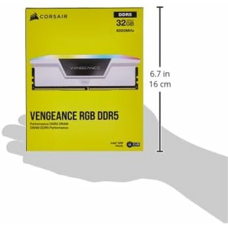 Memoria RAM Corsair 32 GB DDR5 SDRAM DDR5 6000 MHz