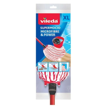 Ricambio Vileda Microfibre & Power Spazzolone Fibra (1 Unità)