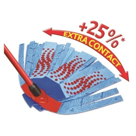 Ricambio Vileda 3Action Velour XL Spazzolone Poliammide Poliestere Cellulosa (1 Unità)