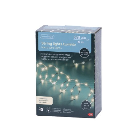Ghirlanda di Luci LED Lumineo Luce calda 6 m
