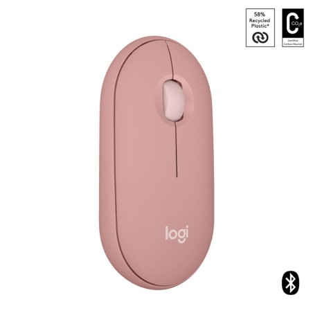 Mouse Bluetooth Wireless Logitech 910-007014 Bianco 4000 dpi