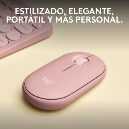 Mouse Bluetooth Wireless Logitech 910-007014 Bianco 4000 dpi