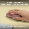 Mouse Bluetooth Wireless Logitech 910-007014 Bianco 4000 dpi