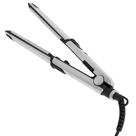 Piastra per Capelli Adler CR 2320 Nero Argentato Acciaio 500 W 55 W