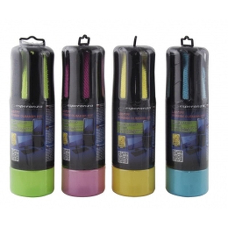 Kit Pulizia Schermi Esperanza ES122M 2 Pezzi Kit Pulizia Schermi Esperanza ES122M 2 Pezzi