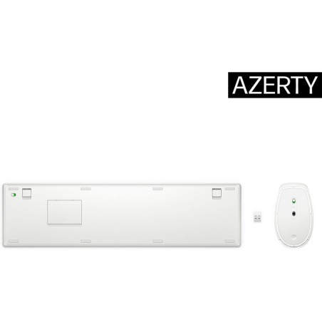 Tastiera e Mouse HP 4R016AA Bianco