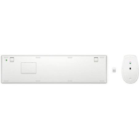 Tastiera e Mouse HP 4R016AA Bianco